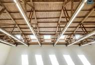 Brotfabrik Wien: Loft mit bis zu 6m Raumhöhe, Terrasse und Stellplatz!