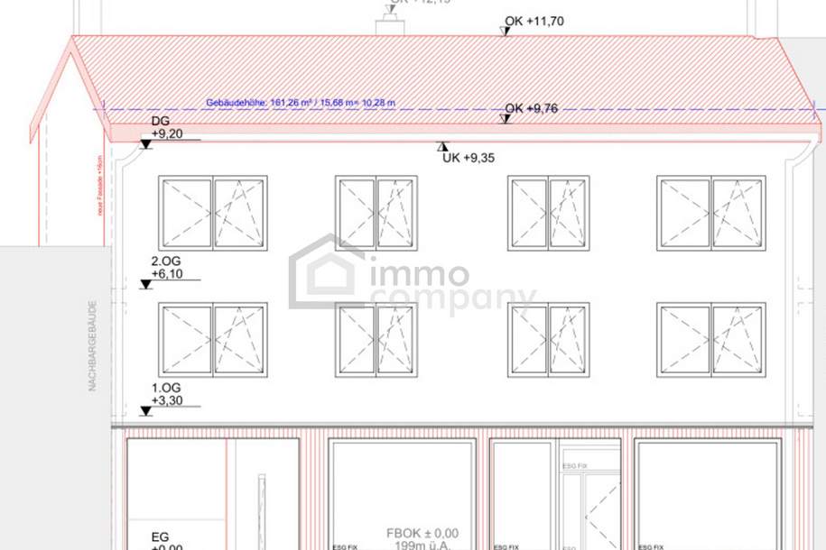 Anlageobjekt mit 4 Wohnungen und Gewerbefläche in Zentrum von Mannersdorf/Leithagebirge zu verkaufen!, Gewerbeobjekt-kauf, 2452 Bruck an der Leitha