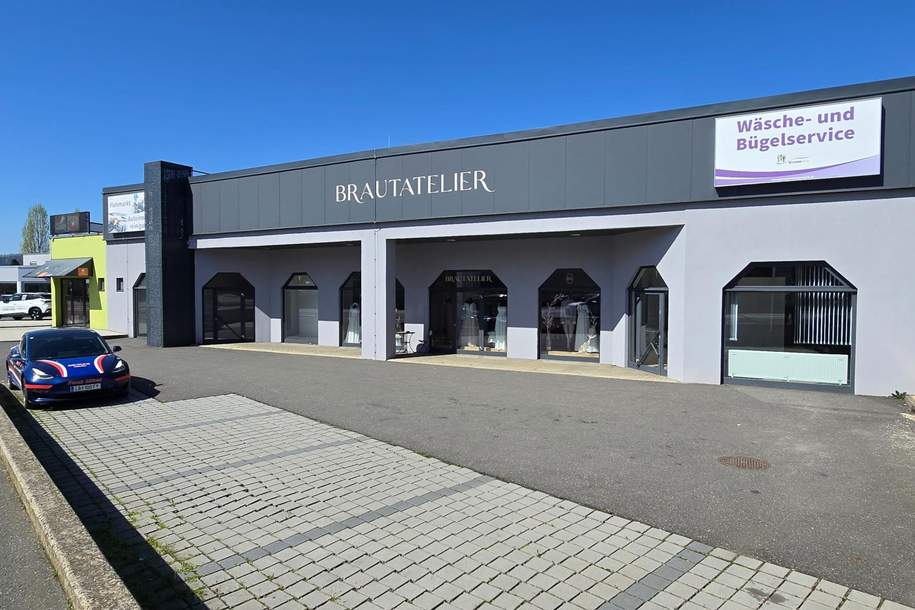 Perfekt für Wasch &amp; Bügelservice: 227 m² in Toplage - Anschlüsse vorhanden, beste Frequenz, sofort nutzbar, Gewerbeobjekt-miete, 2.629,20,€, 8435 Leibnitz