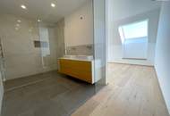 Skyview I Weite I Luxus: Großzügige und stilvolle 2-Zimmer-Maisonette mit Dachterrasse in Toplage neben Donaukanal!