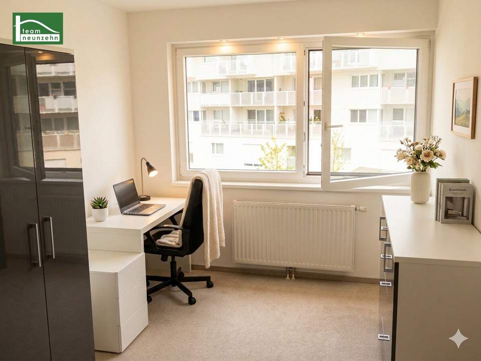 Moderne 4-Zimmer-Dachgeschosswohnung mit Loggia & Terrasse in Liesing