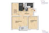 Grünblick inklusive: 3 Zimmer, Loggia, Lift und Garage in Mauerbach