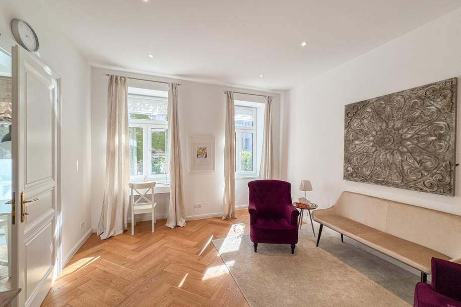 Gepflegte Altbauwohnung mit 2 Zimmern in zentraler Lage, Wohnung-kauf, 549.000,€, 1080 Wien 8., Josefstadt