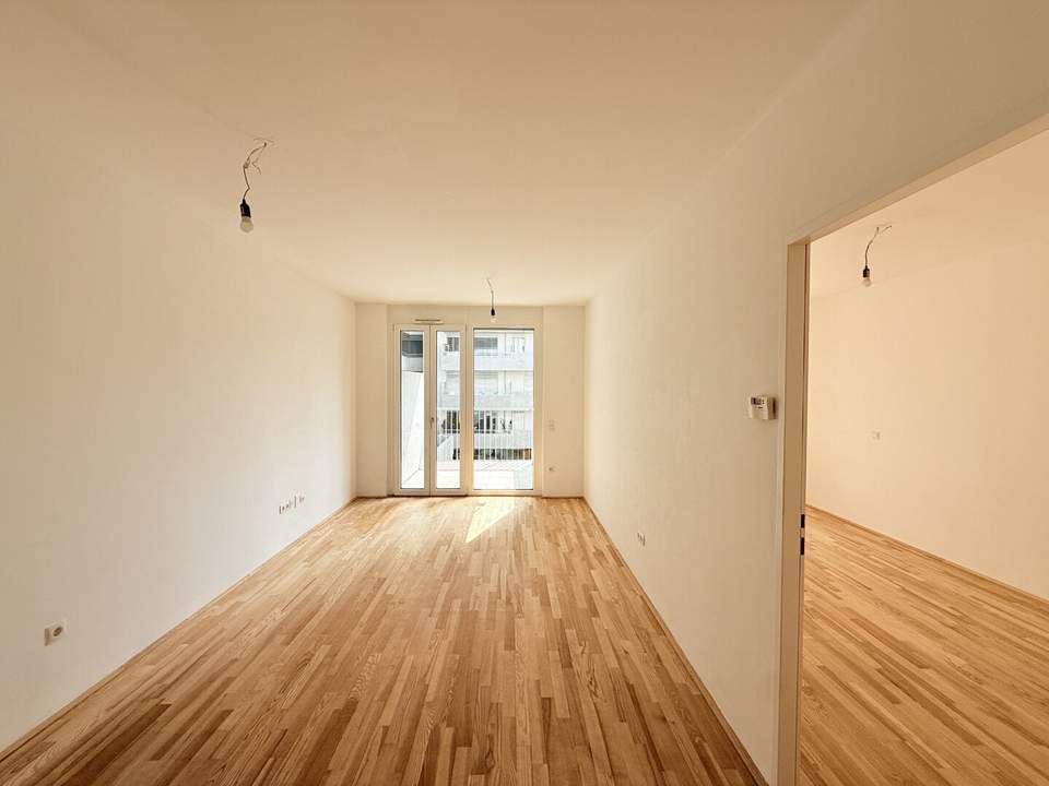 Gut aufgeteilte 2-Zimmer Wohnung in absoluter Ruhelage mit Blick in den Park