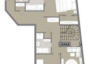 Rooftop-Wohnung über den Dächern des Siebten | 1 Min. zur Mariahilferstr. | 40m² 360°-Terrasse | Virtual Tour