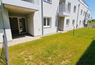 unbefristete 3-Zimmer-Neubau-Mietwohnung mit Garten und Kaufoption