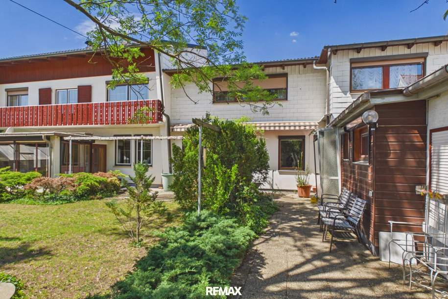 Großzügiges Ein- bzw. Zweifamilienhaus mit Wintergarten, Doppelgarage &amp; Ausbaupotenzial, Haus-kauf, 525.000,€, 2232 Gänserndorf