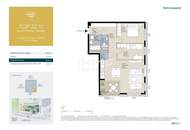 32. Stock! Preis jetzt sichern: Modernes Wohnen hoch über der Skyline: Donauzentrum und U1 Kagran - PROVISIONSREI