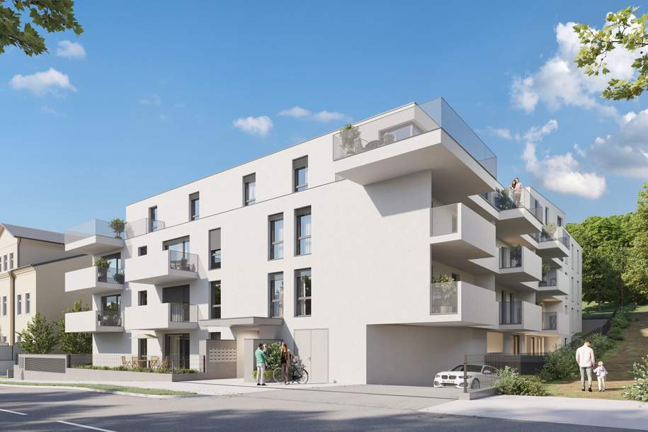 PERFEKT für ZWEI + 16m² TERRASSE + PROVISIONSFREI!, Wohnung-kauf, 265.000,€, 3002 Sankt Pölten(Land)