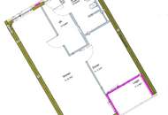 Moderne 2-Zimmer-Wohnung mit Freifläche - Wohnen in Grünlage!