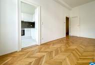 Hofruhelage: Helle 2 Zimmer-Altbauwohnung an der Ungargasse