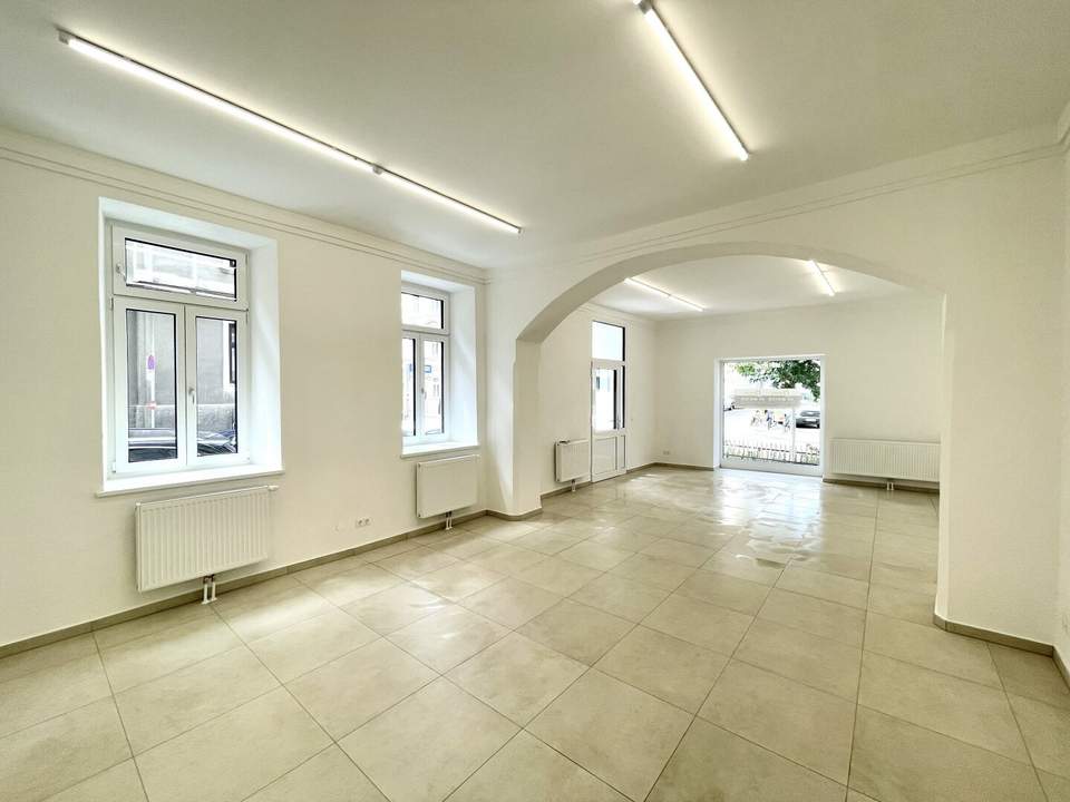Unbefristetes Attraktives Eck-Geschäftslokal oder Büro in 1180 Wien