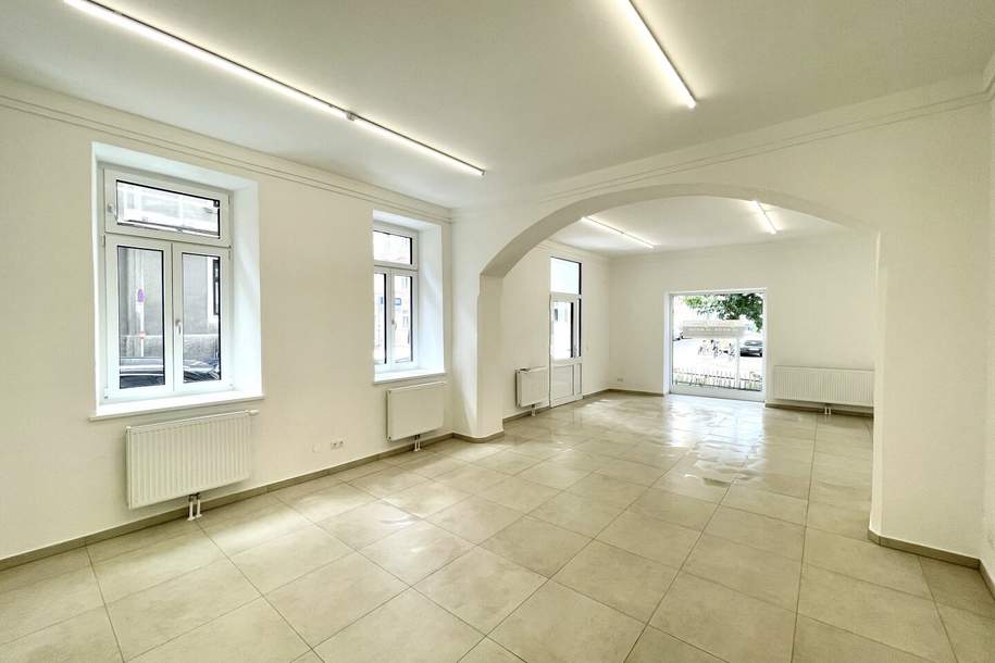 Unbefristetes Attraktives Eck-Geschäftslokal oder Büro in 1180 Wien, Gewerbeobjekt-miete, 1.166,58,€, 1180 Wien 18., Währing