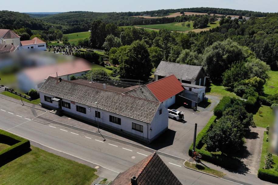 Landliebe trifft Raum zur Entfaltung: Ehemaliges Gasthaus auf 6.252 m2 Grund, Haus-kauf, 199.000,€, 7540 Güssing