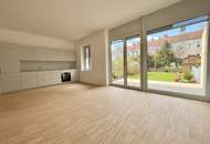 ERSTBEZUG. ERSTKLASSIG. Außenflächen mit direktem Blick auf den Kahlenberg | vollausgestattete Küchen | Fußbodenheizung und Fußbodenkühlung