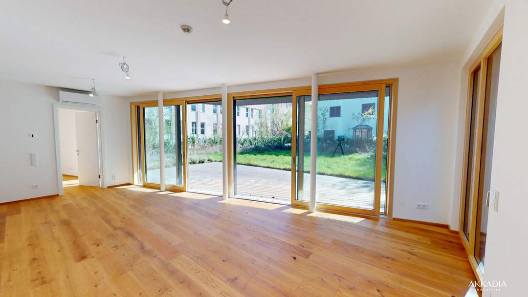 Gartenwohnung I Holzriegelbau I 4 Zimmer