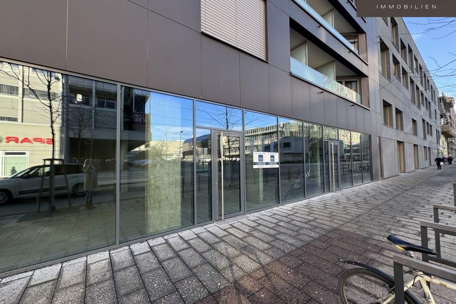 ERSTBEZUG - Attraktive Geschäftsfläche im Norden von Graz, Gewerbeobjekt-legalform.pacht, 3.789,85,€, 8020 Graz(Stadt)