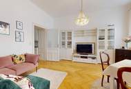Helle 3-Zimmer-Altbau-Wohnung mit Balkon und sehr guter Anbindung