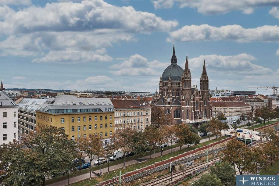 PANORAMABLICK über WIEN! Stilvolle 3,5 Zimmer Wohnung nahe der MARIAHILFER Straße mit MODERNSTER AUSSTATTUNG, Wohnung-kauf, 649.000,€, 1060 Wien 6., Mariahilf