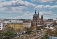 PANORAMABLICK über WIEN! Stilvolle 3,5 Zimmer Wohnung nahe der MARIAHILFER Straße mit MODERNSTER AUSSTATTUNG