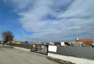 Befestigter Lager- und Stellplatz ca. 800 m² – eingezäunt, mit Bürocontainer, 24/7 Zugang