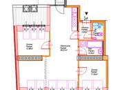 ERSTBEZUG, DACHGESCHOSS, klimatisierte 82 m2 Neubau mit Balkon, Wohnküche, 2 Zimmer, Wannenbad, Parketten, Augarten