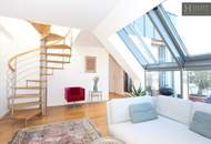 9 Zimmer Penthouse-Duplex | 360°-Panoramablick über Wien | zwei Garagenplätze | Sauna