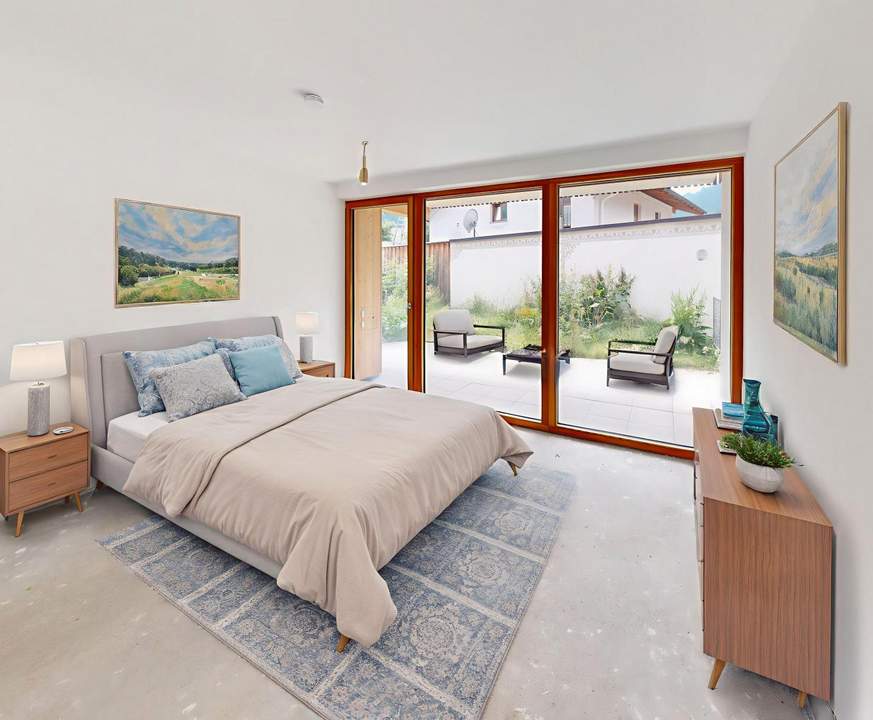 Wohnbaugefördert: 3-Zimmer-Gartenwohnung im Erstbezug!