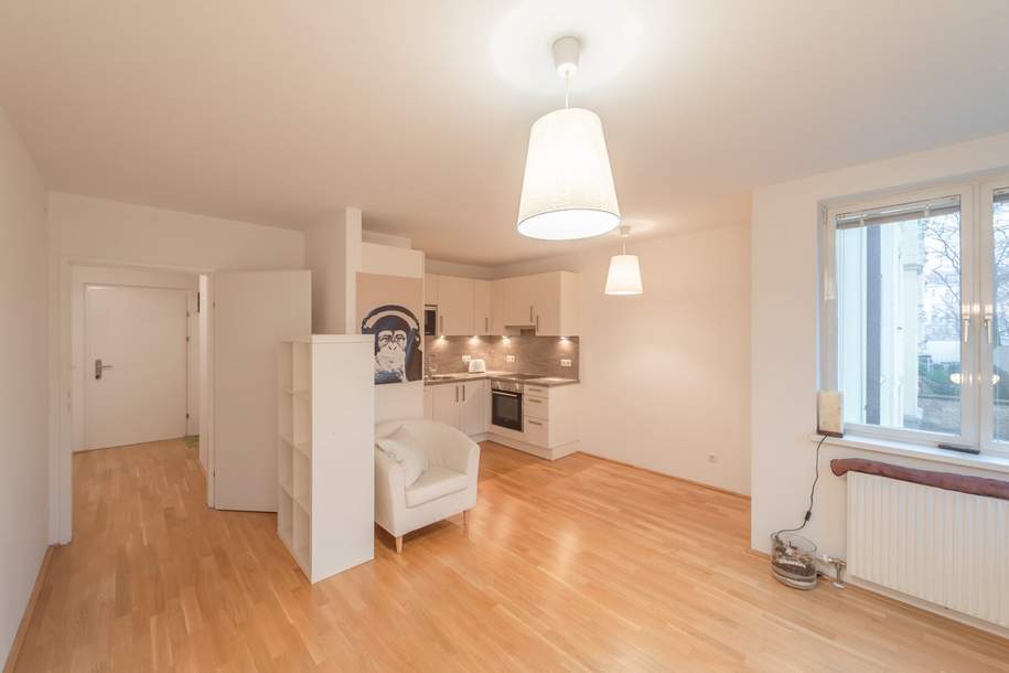 ++NEU** Porzellangasse, Bestlage im Servitenviertel, 2-Zimmer NEUBAU ++GRÜNRUHELAGE++, Wohnung-miete, 1.279,00,€, 1090 Wien 9., Alsergrund