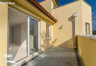 1230 Wien Liesing Helle, sonnige Dachgeschoßwohnung mit gartenseitiger Südterrasse