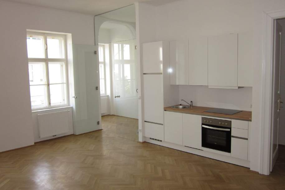 Stilvoller 3-Zi ALTBAU in bester Lage im 7. Bezirk, Wohnung-miete, 2.099,00,€, 1070 Wien 7., Neubau