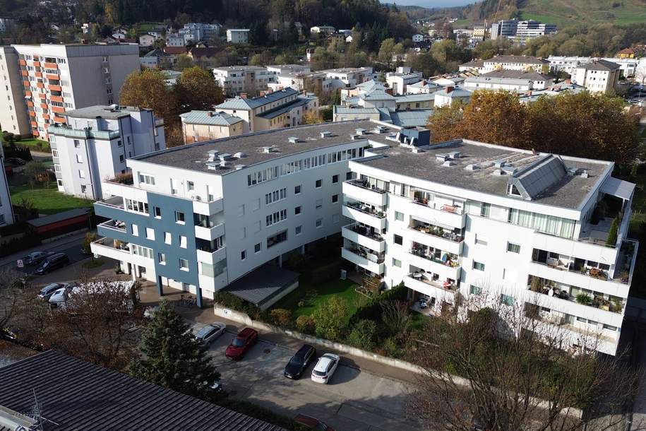 Sonnige Kleinwohnung mit Wintergarten + Tiefgaragenstellplatz in der Paracelsusgasse 16, Wohnung-kauf, 179.500,€, 9020 Klagenfurt(Stadt)