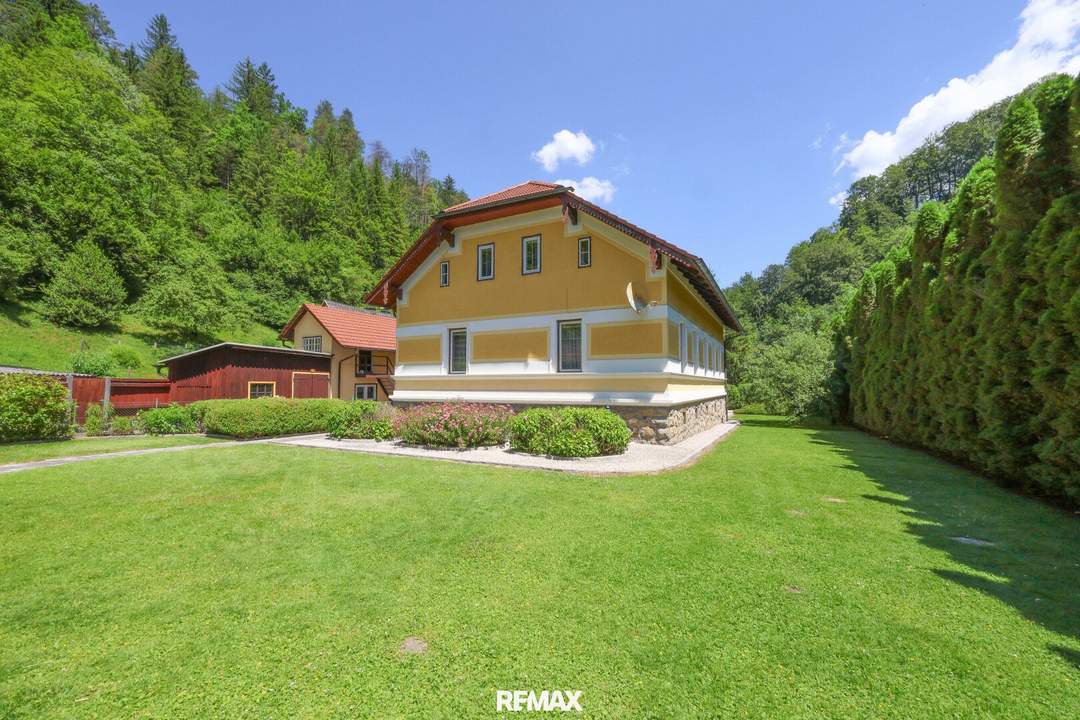 Eindrucksvolles, gepflegtes Haus in sonniger Lage!