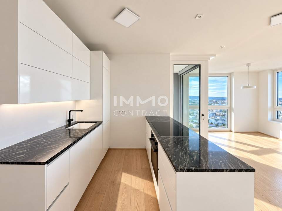 DANUBE PANORAMA: Urban Living on Level 22 in Vienna 22