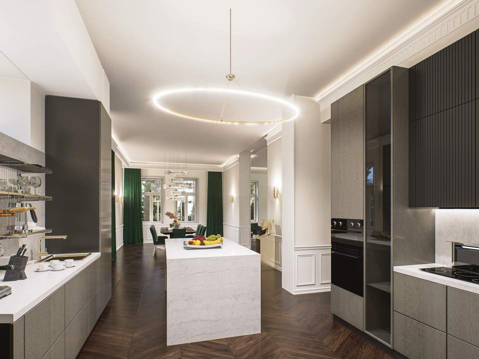 Mitten im Grünen &amp; im Villenviertel: Erstbezug nach Kernsanierung, ca. 785 m² Außenfläche, beheizter Wintergarten, Sauna im Souterrain u.v.m.!