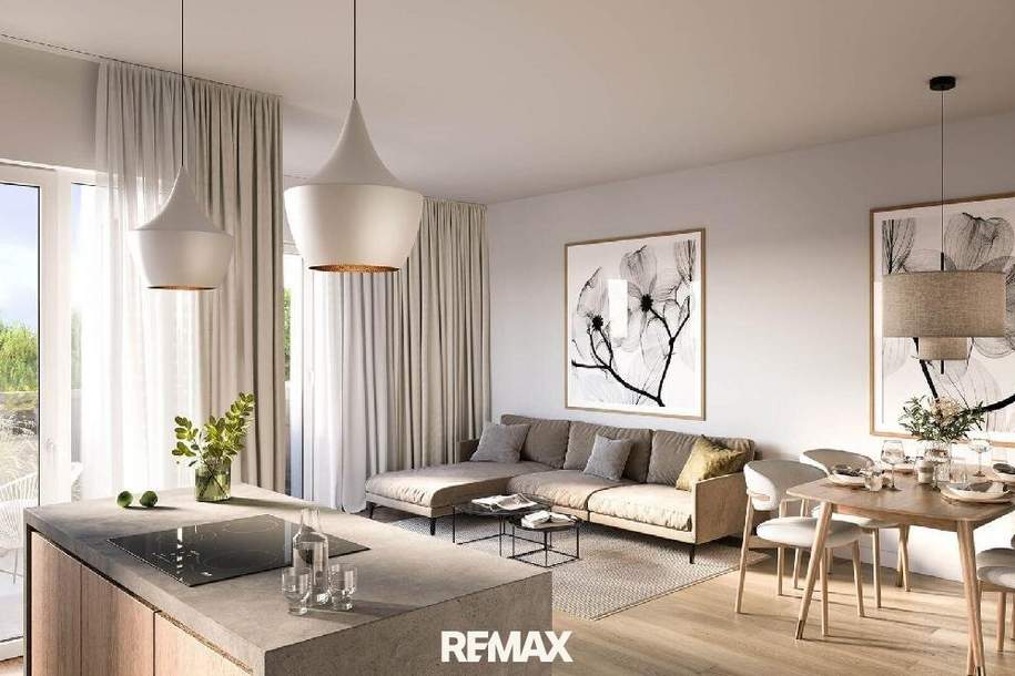 Wohnen im beliebten Aspern - INVESTMENT, Wohnung-kauf, 634.000,€, 1220 Wien 22., Donaustadt