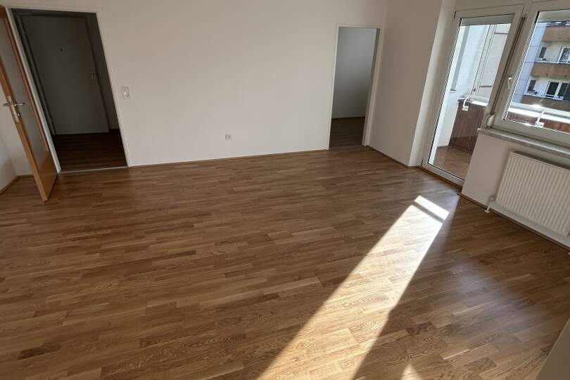 Sehr gut geschnittene 3-Raum-Wohnung mit Loggia in Linz/Muldenstraße Spallerhof!, Wohnung-miete, 951,02,€, 4020 Linz(Stadt)