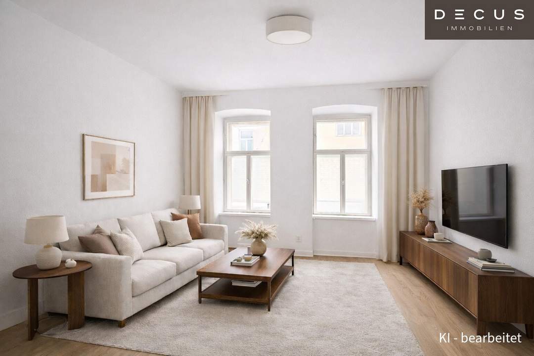 Sanierungsbedürftig - 2 Zimmer Wohnung - Zinshaus