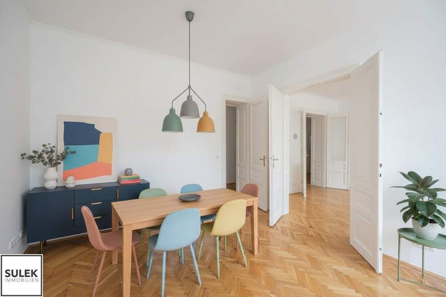 Gut geschnittene Altbauwohnung mit Grünblick; Schönbrunnerallee, Wohnung-kauf, 498.000,€, 1120 Wien 12., Meidling