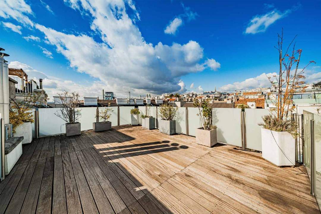 Terrassentraum in der Laimgrubengasse zu vermieten.