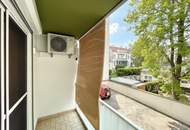 Charmante, 1-Zimmer-Wohnung mit Balkon und Klima in ruhiger Hoflage – sofort bezugsbereit!