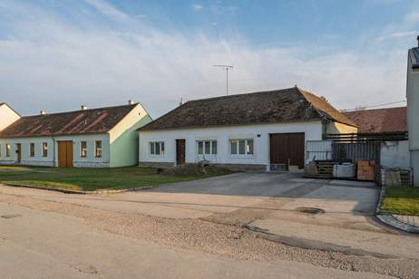 Weinviertler Bauernhaus in Ruhelage – rund 1.900 m² Grundstück mit viel Gestaltungsspielraum, Haus-kauf, 279.999,€, 2153 Mistelbach