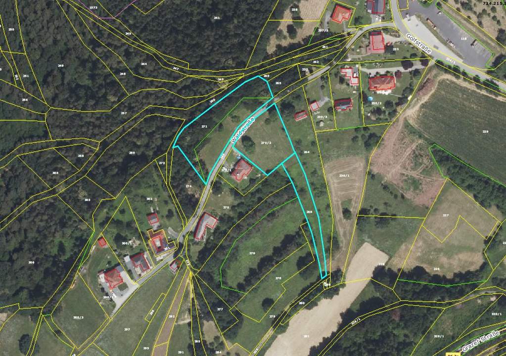 Baugrundstück in sonniger Ruhelage