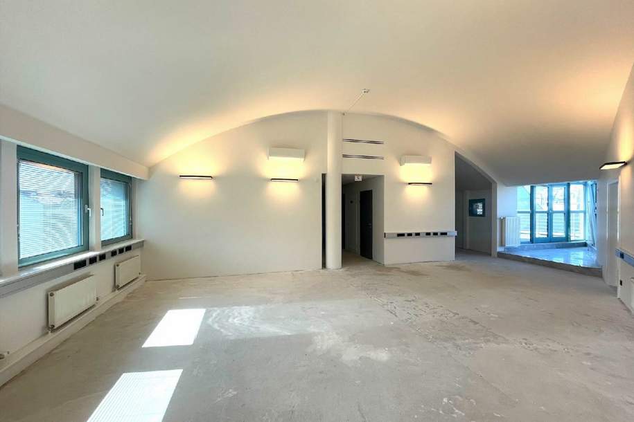 Repräsentatives Büro in zentraler Lage mit Terrasse zu mieten, Gewerbeobjekt-miete, 2.816,78,€, 1020 Wien 2., Leopoldstadt