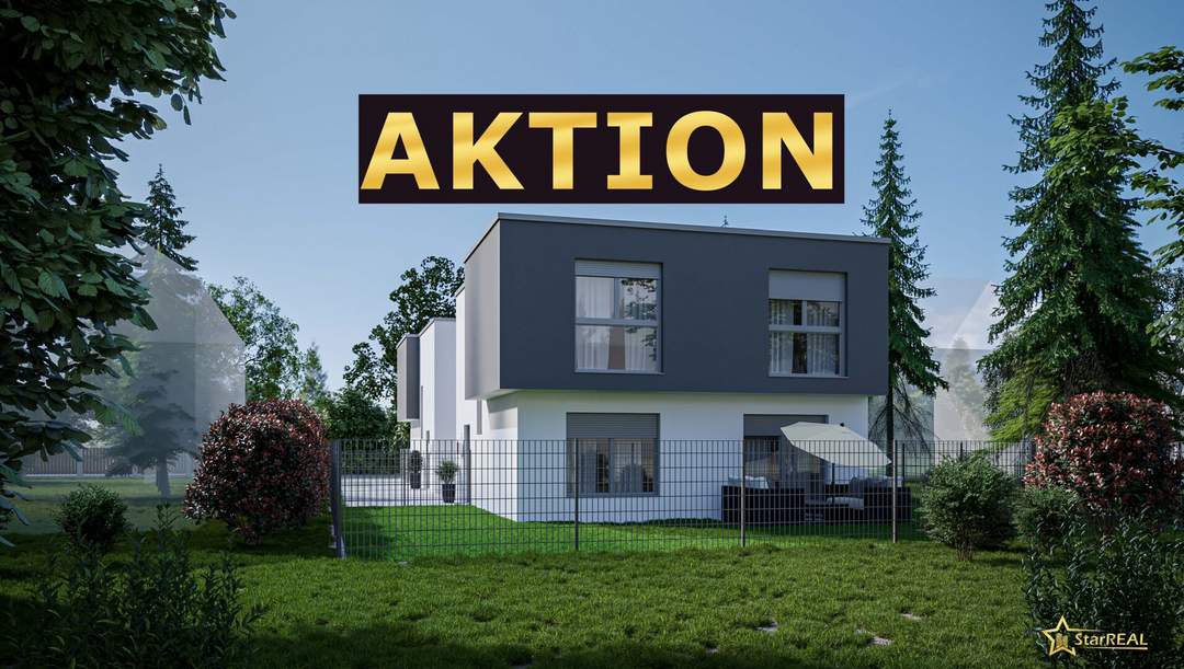 PROVISIONSFREI + 80.000 EUR GESCHENKT!!! BRILLIANTES EINZELHAUS MIT KELLER. WIENERBERGER-ZIEGELQUALITÄT. 162m² GARTEN!