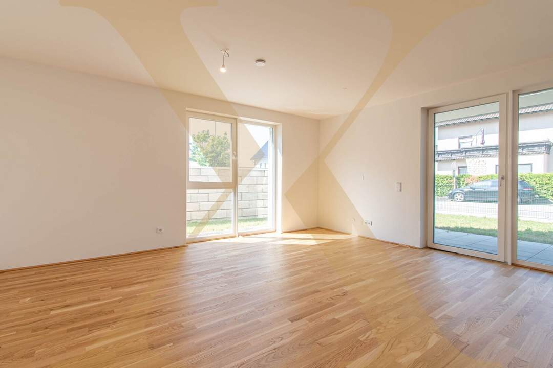 PROVISIONSFREI! Erstbezugs 2-Zimmer-Wohnung mit Eigengarten in Leonding zu verkaufen!