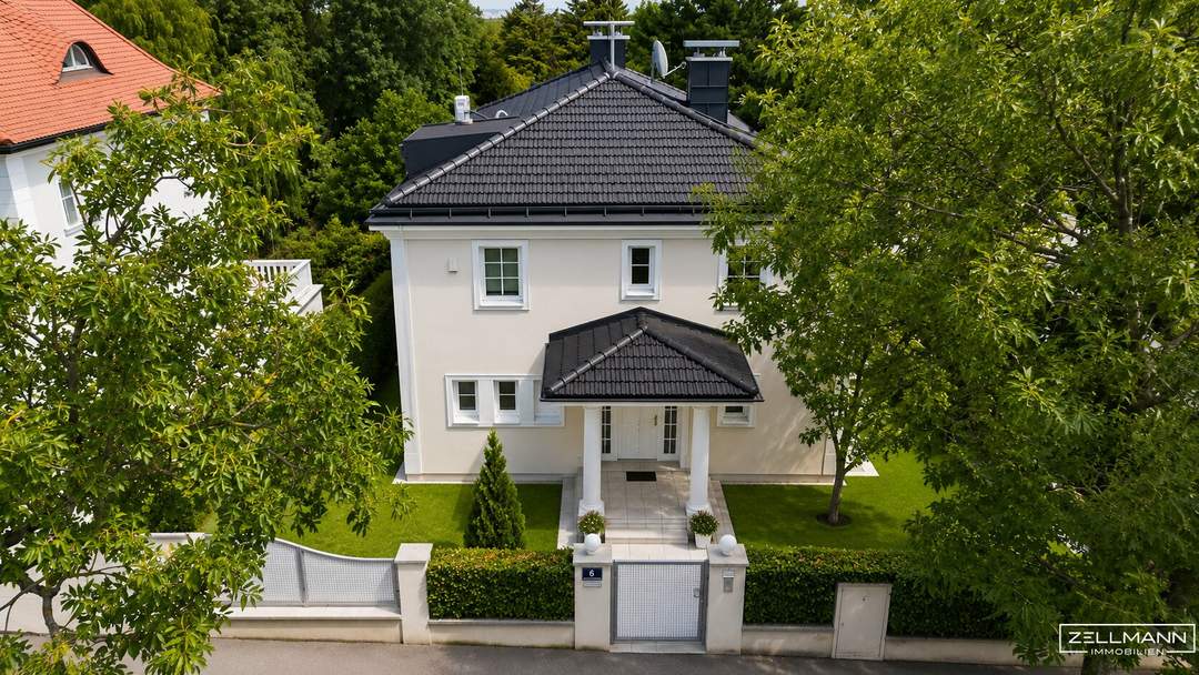GRENZNAH ZU HIETZING | Großzügige Villa mit Lift & hochwertiger Ausstattung – ca. 340 m² Gesamtnutzfläche | ZELLMANN IMMOBILIEN