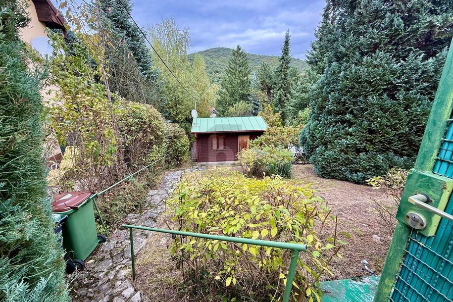 TOLLE FLÄCHE AM WOLFERSBERG MIT KLEINEM FERIENHAUS, Grund und Boden-kauf, 490.000,€, 1140 Wien 14., Penzing