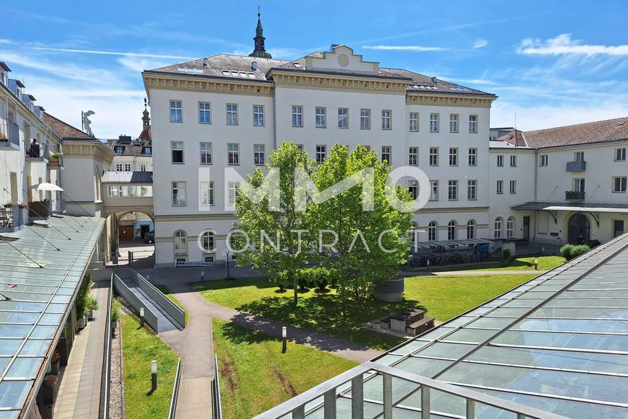 Ideale 2-Zimmer Wohnung mit Balkon im Palais Zollamt zu vermieten!, Wohnung-miete, 975,50,€, 4020 Linz(Stadt)