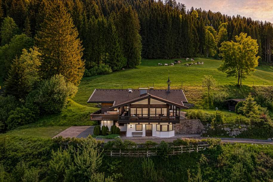 Freizeitwohnsitz in atemberaubender Toplage, Haus-kauf, 4.800.000,€, 6370 Kitzbühel